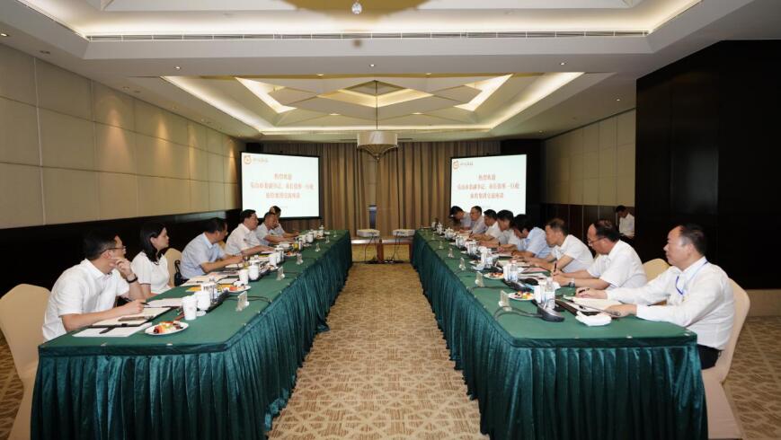 任丁董事长会见乐山市委副书记、市长张彤一行