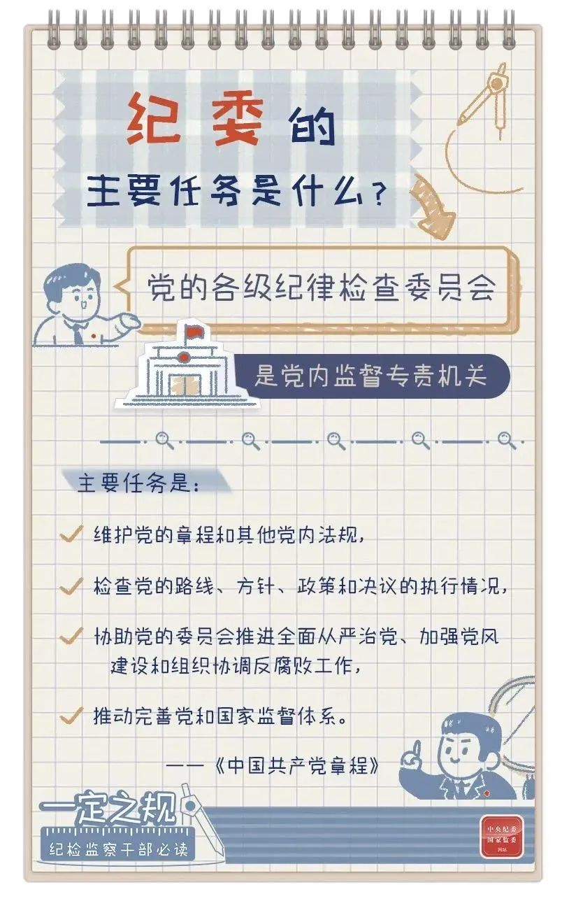 一定之规：纪委的主要任务是什么？