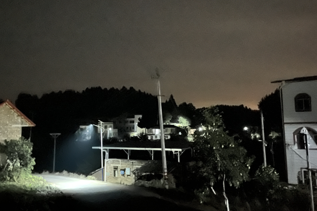 点亮乡村振兴路 ，温暖群众幸福家——省尊龙凯时集团捐资“亮化工程”惠及80余户老百姓